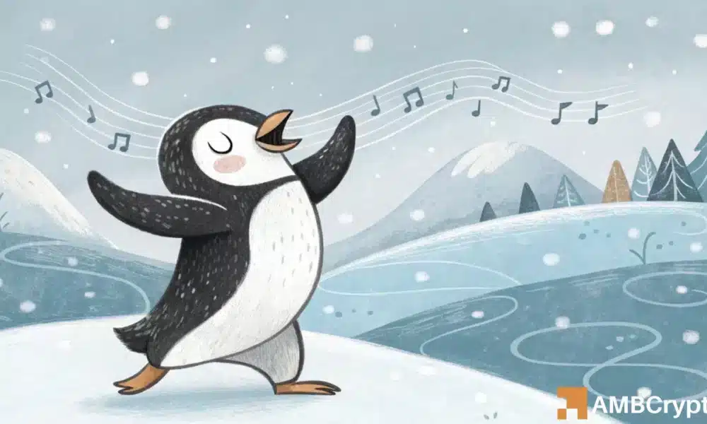 矮胖的企鹅[Pengu]在过去24小时内获得了9.6％